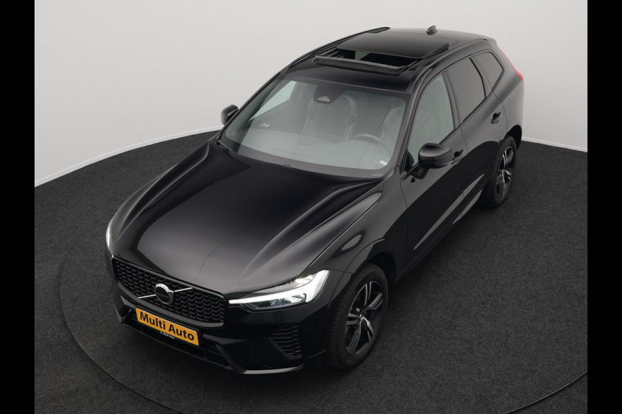 Volvo XC60 B4 R-Design Automaat 198pk Dealer O.H | Trekhaak Af Fabriek | Panodak | Camera | Lederen Sportstoelen Memory & Verwarmd | Cruise Control | Apple Carplay | Keyless | Google Assistant & Maps | Virtual | DAB |