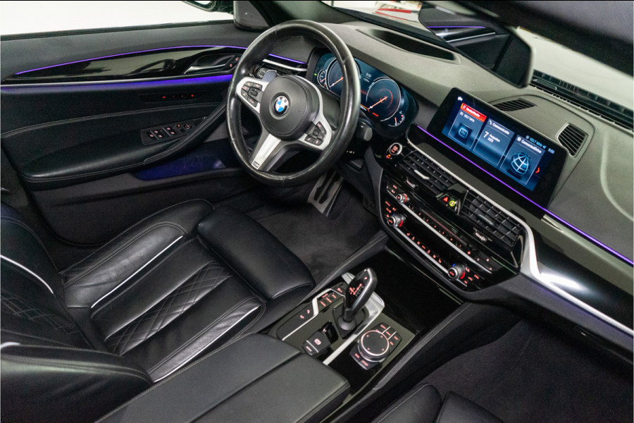 BMW 5 Serie 530i xDrive High Executive M-Sport 252PK | Harman/Kardon | Pano | LED | Sfeer | Massage | VOL! 12 MND Garantie