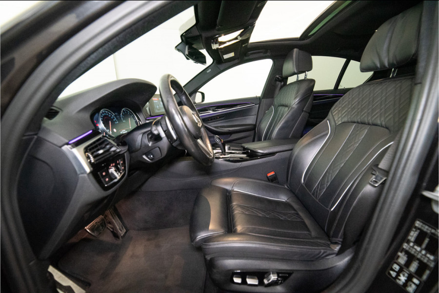 BMW 5 Serie 530i xDrive High Executive M-Sport 252PK | Harman/Kardon | Pano | LED | Sfeer | Massage | VOL! 12 MND Garantie