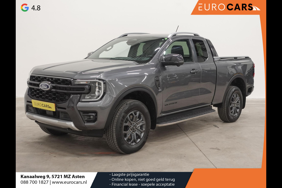 Ford Ranger 2.0 EcoBlue Wildtrak Supercab Automaat Airco Trekhaak Cruise Control Apple Carplay