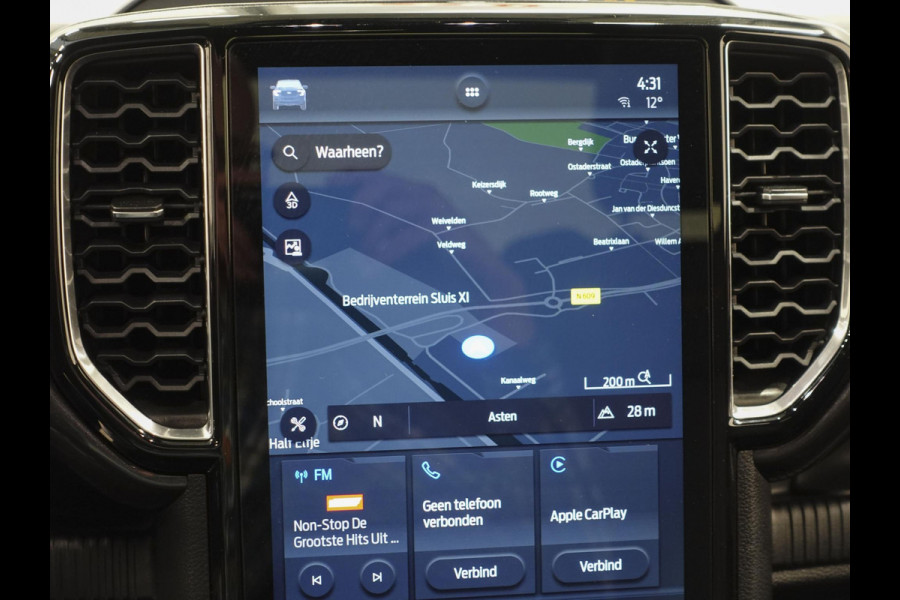 Ford Ranger 2.0 EcoBlue Wildtrak Supercab Automaat Airco Trekhaak Cruise Control Apple Carplay