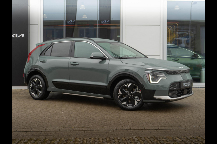 Kia Niro EV Light Advanced 64.8 kWh | OP VOORRAAD | SNEL LEVERBAAR | Navigatie | Carplay | Adapt. Cruise | Climate | Keyless | Camera