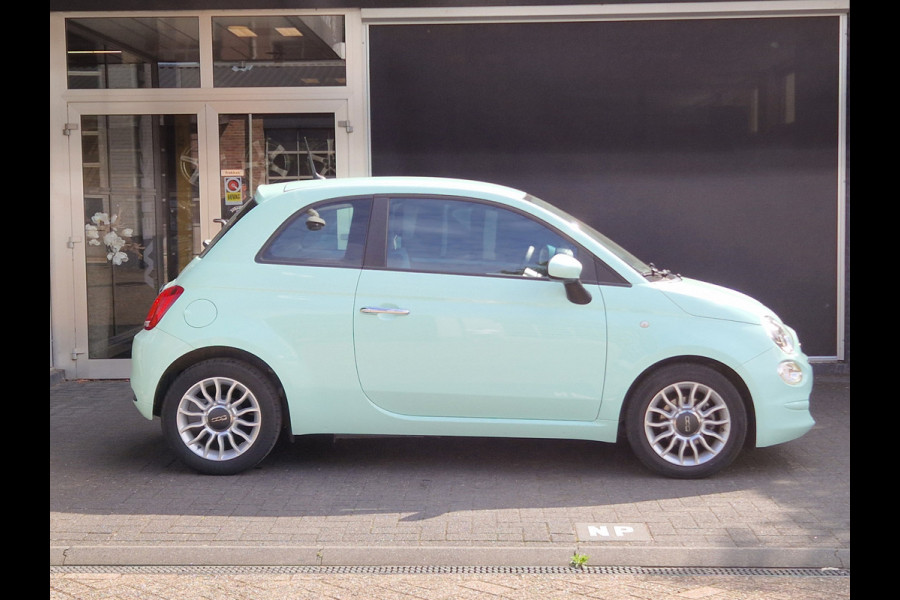 Fiat 500 0.9 TwinAir Turbo Popstar ‘Verde Lattemente | Nap | Airco | Cruise