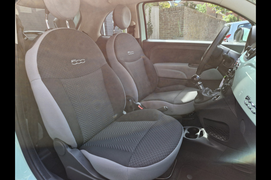 Fiat 500 0.9 TwinAir Turbo Popstar ‘Verde Lattemente | Nap | Airco | Cruise