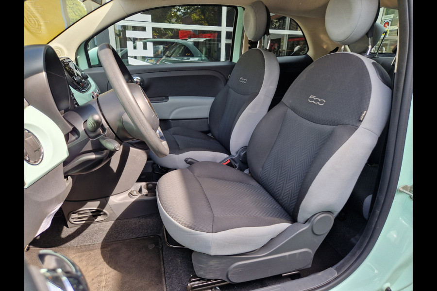 Fiat 500 0.9 TwinAir Turbo Popstar ‘Verde Lattemente | Nap | Airco | Cruise