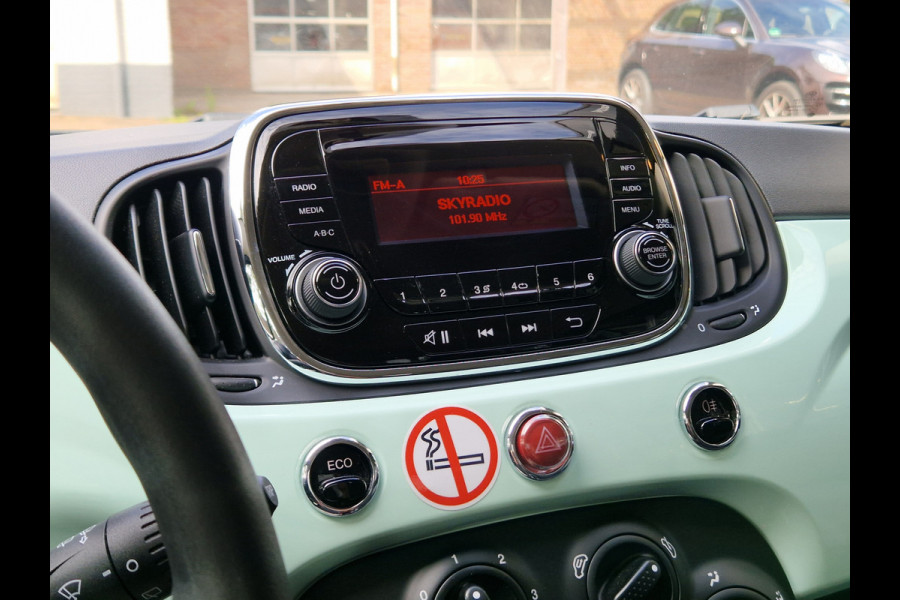Fiat 500 0.9 TwinAir Turbo Popstar ‘Verde Lattemente | Nap | Airco | Cruise