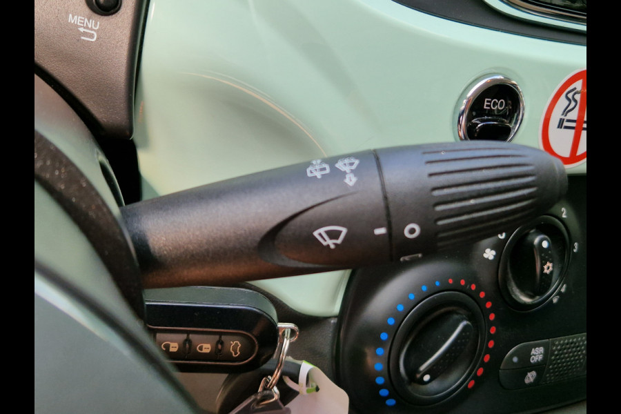 Fiat 500 0.9 TwinAir Turbo Popstar ‘Verde Lattemente | Nap | Airco | Cruise