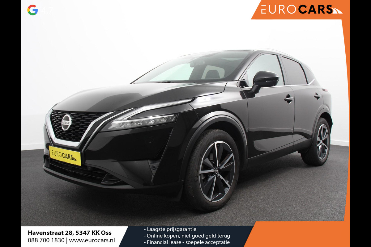 Nissan QASHQAI 1.3 MHEV Xtronic Tekna Plus Climate control Adaptive Cruise Control Panoramadak Parkeersensoren Camera Dab LED Verwarmde voorstoelen Apple Carplay/ Andriod Auto Nissan QASHQAI 1.3 MHEV Xtronic Tekna Plus Climate control Adaptive Cruise Control Panoramadak Parkeersensoren Camera Dab LED Verwarmde voorstoelen Apple Carplay/ Andriod Auto