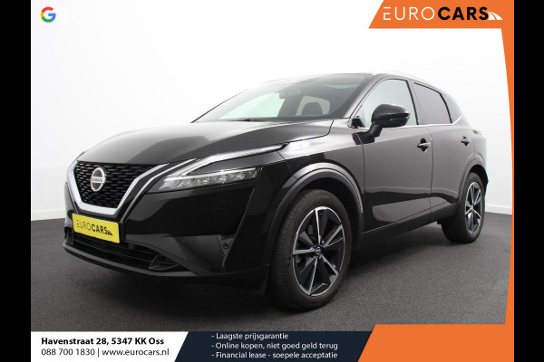 Nissan QASHQAI 1.3 MHEV Xtronic Tekna Plus Climate control Adaptive Cruise Control Panoramadak Parkeersensoren Camera Dab LED Verwarmde voorstoelen Apple Carplay/ Andriod Auto