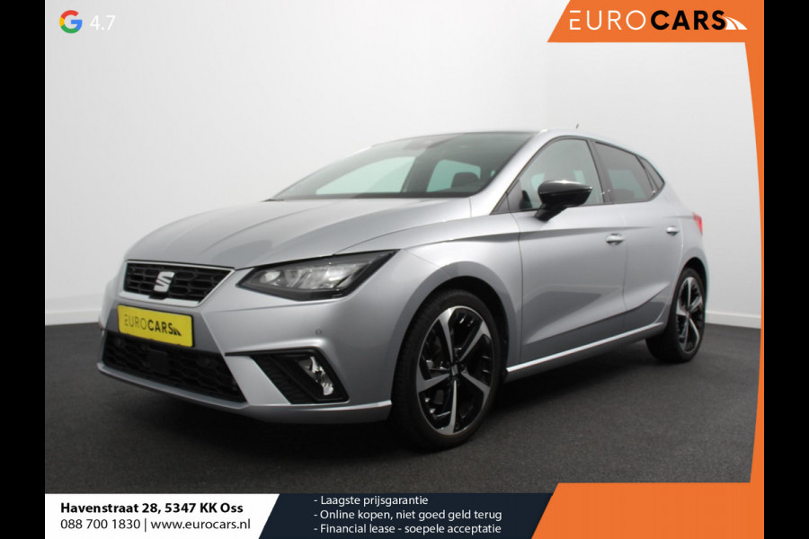Seat Ibiza 1.0 EcoTSI FR Climate control Adaptieve cruise control Parkeersensoren Achteruitrijcamera LED Keyless Verwarmde voorstoelen Apple Carplay/ Android Auto