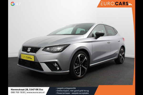 Seat Ibiza 1.0 EcoTSI FR Climate control Adaptieve cruise control Parkeersensoren Achteruitrijcamera LED Keyless Verwarmde voorstoelen Apple Carplay/ Android Auto
