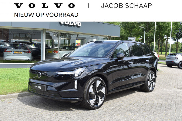 Volvo EX90 Twin Motor Performance Ultra Extra Getint Glas | B&W Audio | Luchtvering | 22 Inch LM | Climate Pack | Wool blend Uit Voorraad Leverbaar
