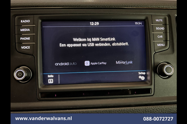 MAN TGE 2.0 141pk Bakwagen Laadklep Euro6 Airco | Apple Carplay | Android Auto | Cruisecontrol | Bijrijdersbank
