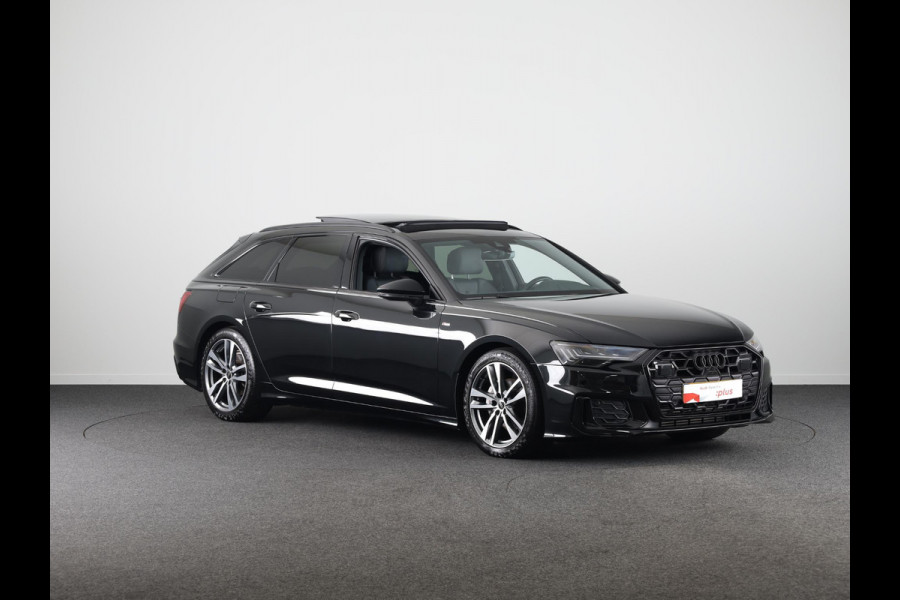 Audi A6 Avant 40 TFSI S edition Competition 204 pk S-tronic | Verlengde garantie | Navigatie | Panoramadak | Parkeersensoren | Achteruitrijcamera | Stoelverwarming | S-Line |