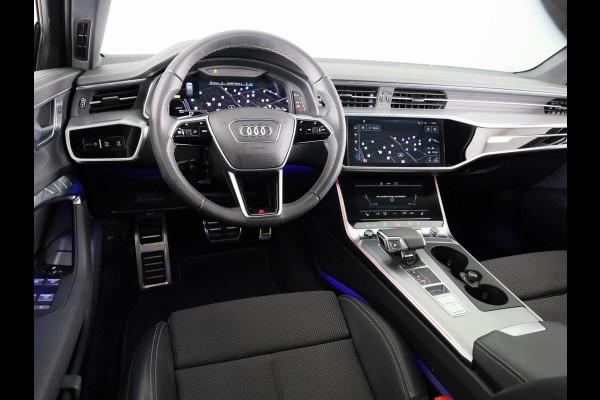 Audi A6 Avant 40 TFSI S edition Competition 204 pk S-tronic | Verlengde garantie | Navigatie | Panoramadak | Parkeersensoren | Achteruitrijcamera | Stoelverwarming | S-Line |