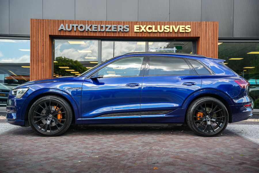 Audi e-tron 55 quattro Business edition 95 kWh S Line Panoramadak Adapt. Cruise HUD B&O Stoelkoeling 22''LM 408Pk!