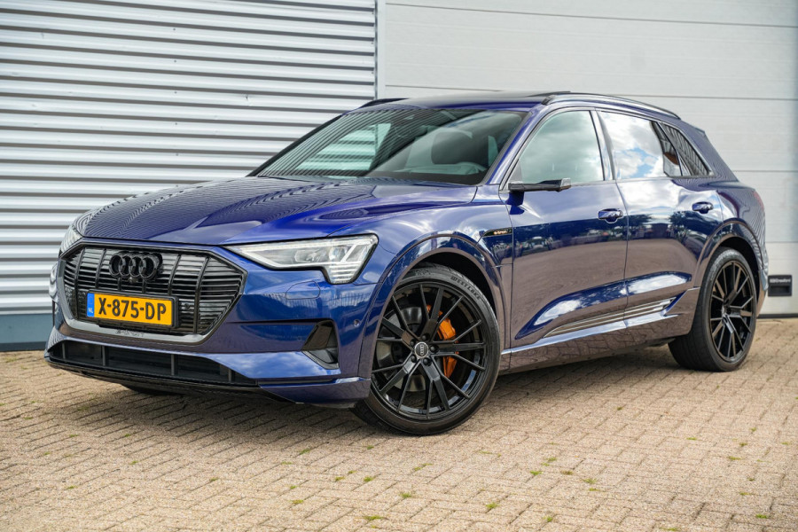 Audi e-tron 55 quattro Business edition 95 kWh S Line Panoramadak Adapt. Cruise HUD B&O Stoelkoeling 22''LM 408Pk!