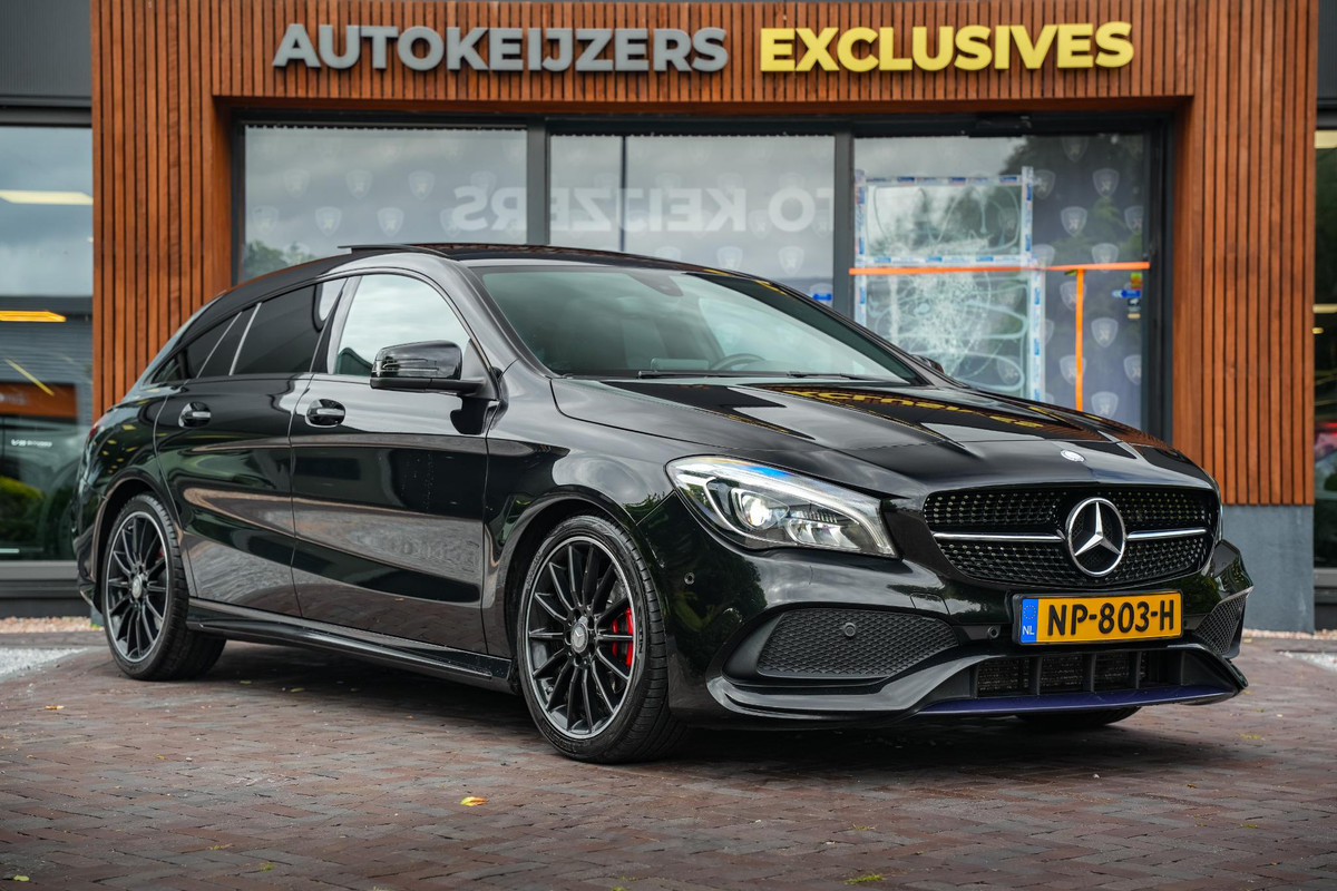 Mercedes-Benz CLA-Klasse Shooting Brake 180 Ambition AMG Panoramadak Keyless Stoelverw. LED Alcantara