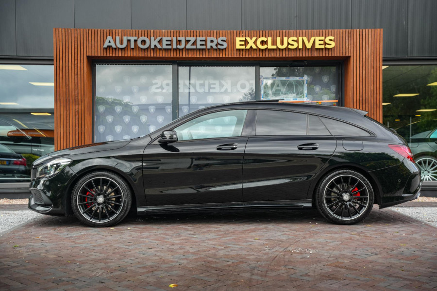 Mercedes-Benz CLA-Klasse Shooting Brake 180 Ambition AMG Panoramadak Keyless Stoelverw. LED Alcantara
