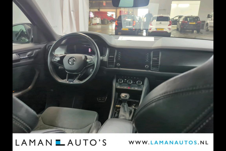 Škoda Kodiaq 1.5 TSI 150pk DSG Sportline Business Aut. | Black Edition Virtual Leder/Alcantara CarPlay Canton 19" Triglav LMV ECC Navi LED AC