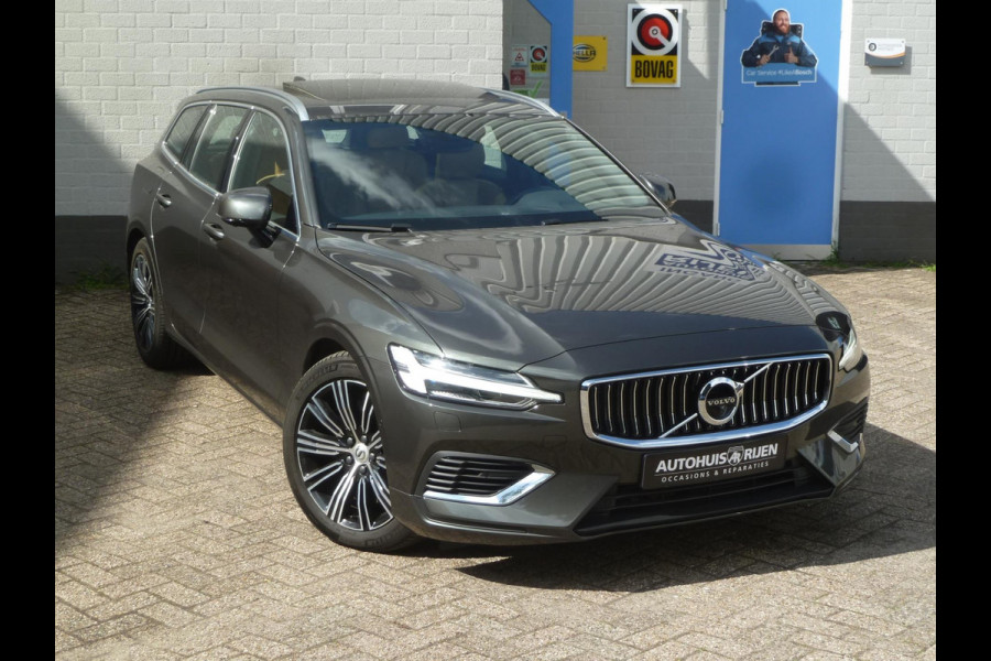 Volvo V60 2.0 T6 Recharge AWD Inscription|Panodak|Stoelkoeling|BLIS|Adaptive-Cruise|360-Camera|Memory/Massage|Trekhaak