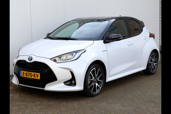 Toyota Yaris 1.5 Hyb. Launch Edition | Bi-Tone | Half Leder | Stoelverwarming