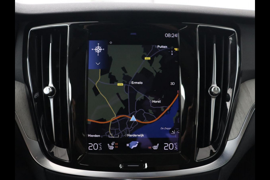 Volvo S60 2.0 Recharge T6 Inscription | Leder | Stoel & stuurverwarming | Camera | Harman/Kardon | Adaptive cruise | Carplay | Keyless | Memory | Navigatie | Parkeerhulp | Dodehoek detectie | Full LED