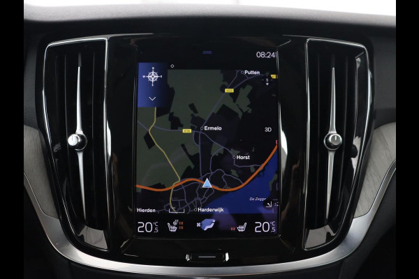 Volvo S60 2.0 Recharge T6 Inscription | Leder | Stoel & stuurverwarming | Camera | Harman/Kardon | Adaptive cruise | Carplay | Keyless | Memory | Navigatie | Parkeerhulp | Dodehoek detectie | Full LED