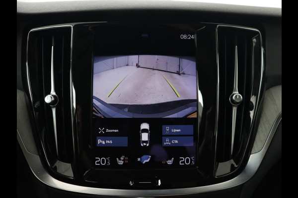 Volvo S60 2.0 Recharge T6 Inscription | Leder | Stoel & stuurverwarming | Camera | Harman/Kardon | Adaptive cruise | Carplay | Keyless | Memory | Navigatie | Parkeerhulp | Dodehoek detectie | Full LED