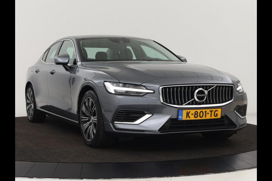 Volvo S60 2.0 Recharge T6 Inscription | Leder | Stoel & stuurverwarming | Camera | Harman/Kardon | Adaptive cruise | Carplay | Keyless | Memory | Navigatie | Parkeerhulp | Dodehoek detectie | Full LED