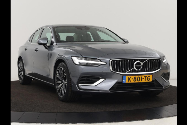 Volvo S60 2.0 Recharge T6 Inscription | Leder | Stoel & stuurverwarming | Camera | Harman/Kardon | Adaptive cruise | Carplay | Keyless | Memory | Navigatie | Parkeerhulp | Dodehoek detectie | Full LED