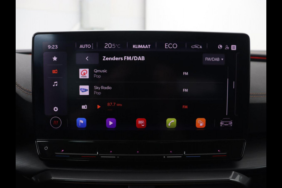 CUPRA Formentor 1.4 e-Hybrid | Carplay | Camera | Adaptive cruise | Sfeerverlichting | Keyless | Navigatie | Sportstoelen | Full LED | Petrol Blue Matt | PHEV | Plug-In