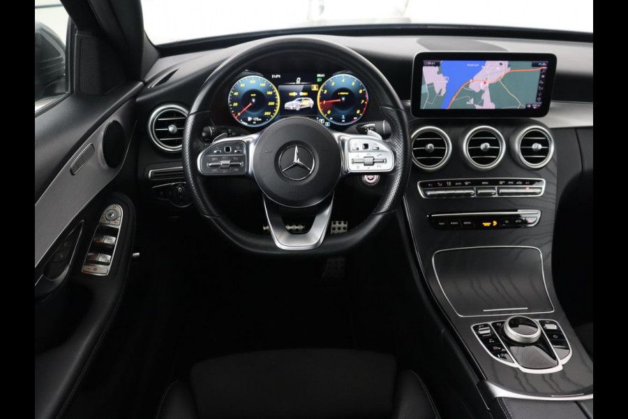 Mercedes-Benz C-Klasse 160 Business Solution AMG | Trekhaak | Stoelverwarming | Leder/Alcantara | Navigatie | Full LED | Digital Cockpit | Camera | Park Assist | Cruise control