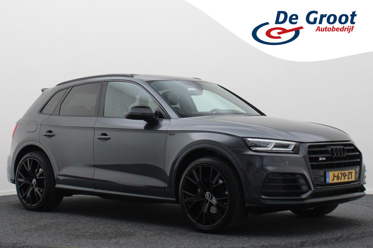 Audi Q5 3.0 TFSI SQ5 quattro Pro Line Plus Panoramadak, B&O, Apple Carplay, Elektr. Stoelen, LED, Trekhaak, 22"