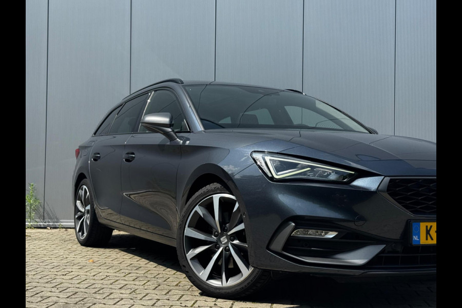 Seat Leon Sportstourer 1.5 eTSI FR LAUNCHE EDITION PANORAMADAK TREKHAAK STOELVERWARMING NAP NEDERLANDSE AUTO