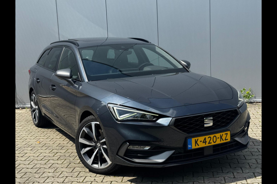 Seat Leon Sportstourer 1.5 eTSI FR LAUNCHE EDITION PANORAMADAK TREKHAAK STOELVERWARMING NAP NEDERLANDSE AUTO