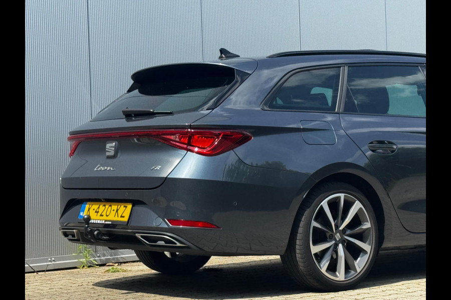 Seat Leon Sportstourer 1.5 eTSI FR LAUNCHE EDITION PANORAMADAK TREKHAAK STOELVERWARMING NAP NEDERLANDSE AUTO