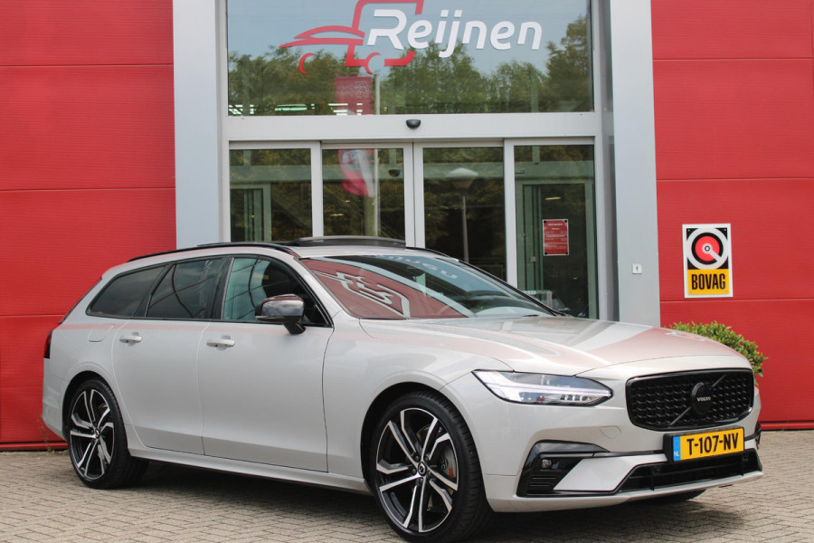 Volvo V90 B5 250PK ULTIMATE DARK MILD HYBRID | PANORAMISCH SCHUIF/KANTEL DAK | HARMAN KARDON AUDIO | FULL-LED ACTIVE HIGH BEAM KOPLAMPEN | LED MISTLAMPEN VOOR | ELEKTRISCH BEDIENBARE VOORSTOELEN MET GEHEUGENFUNCTIE | SPORTSTOELEN MET NAPPA LEER | KRISTALLEN POOKKNOP | ZWARTE HEMELBEKLEDING | EXTRA GETINT GLAS ACHTER | ACHTERUITRIJ CAMERA | UITKLAPBARE ZITVERHOGERS ACHTERBANK | 20" BLACK DIAMONT VELGEN | PARKEER VERWARMING MET TIMER "STANDKACHEL" | NAVIGATIE VIA GOOGLE | APPLE CARPLAY/ANDROID AUTO | STOEL/STUUR VERWARMING | PARKEERSENSOREN VOOR EN ACHTER | ELEKTRISCH BEDIENBARE A