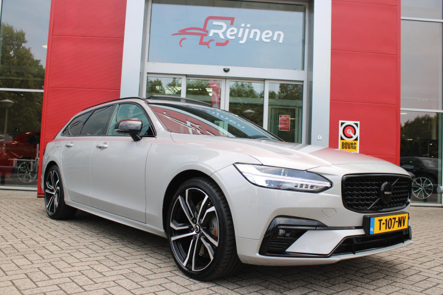 Volvo V90 B5 250PK ULTIMATE DARK MILD HYBRID | PANORAMISCH SCHUIF/KANTEL DAK | HARMAN KARDON AUDIO | FULL-LED ACTIVE HIGH BEAM KOPLAMPEN | LED MISTLAMPEN VOOR | ELEKTRISCH BEDIENBARE VOORSTOELEN MET GEHEUGENFUNCTIE | SPORTSTOELEN MET NAPPA LEER | KRISTALLEN POOKKNOP | ZWARTE HEMELBEKLEDING | EXTRA GETINT GLAS ACHTER | ACHTERUITRIJ CAMERA | UITKLAPBARE ZITVERHOGERS ACHTERBANK | 20" BLACK DIAMONT VELGEN | PARKEER VERWARMING MET TIMER "STANDKACHEL" | NAVIGATIE VIA GOOGLE | APPLE CARPLAY/ANDROID AUTO | STOEL/STUUR VERWARMING | PARKEERSENSOREN VOOR EN ACHTER | ELEKTRISCH BEDIENBARE A
