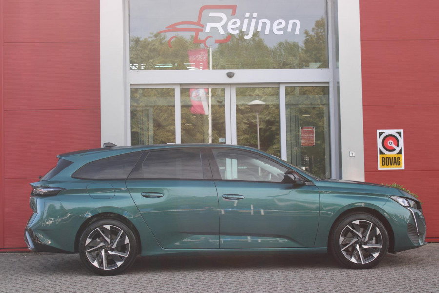 Peugeot 308 SW 1.2 Hybrid 145PK e-DCS6 ALLURE | KEYLESS ENTRY/START | DRAADLOZE APPLE CARPLAY/ANDROID AUTO | NAVIGATIE | CLIMATE CONTROL | LICHTMETALEN VELGEN 17" | LED KOPLAMPEN | 360° CAMERA | ADAPTIVE CRUISE CONTROL | DODEHOEK DETCTIE | DRAADLOZE TELEFOONLADER |