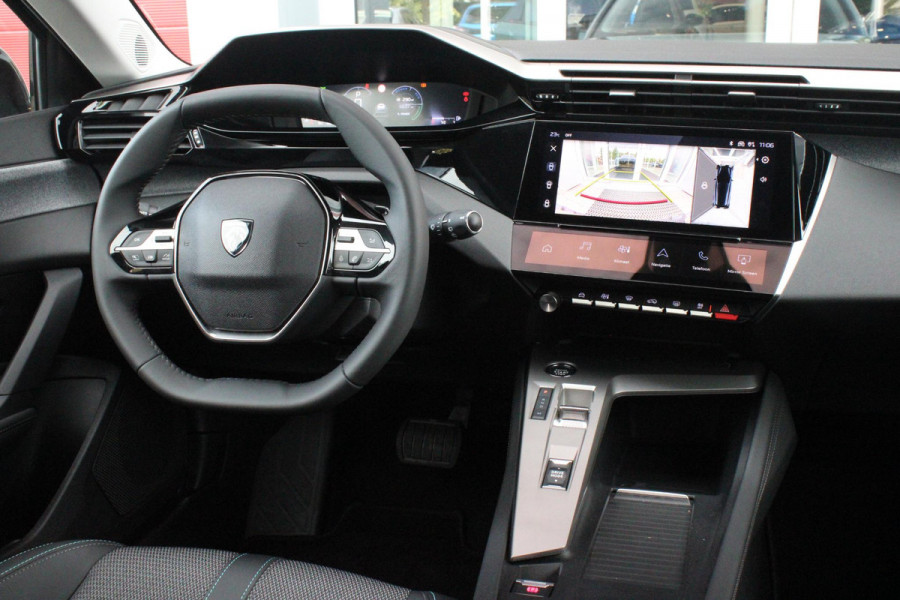 Peugeot 308 SW 1.2 Hybrid 145PK e-DCS6 ALLURE | KEYLESS ENTRY/START | DRAADLOZE APPLE CARPLAY/ANDROID AUTO | NAVIGATIE | CLIMATE CONTROL | LICHTMETALEN VELGEN 17" | LED KOPLAMPEN | 360° CAMERA | ADAPTIVE CRUISE CONTROL | DODEHOEK DETCTIE | DRAADLOZE TELEFOONLADER |