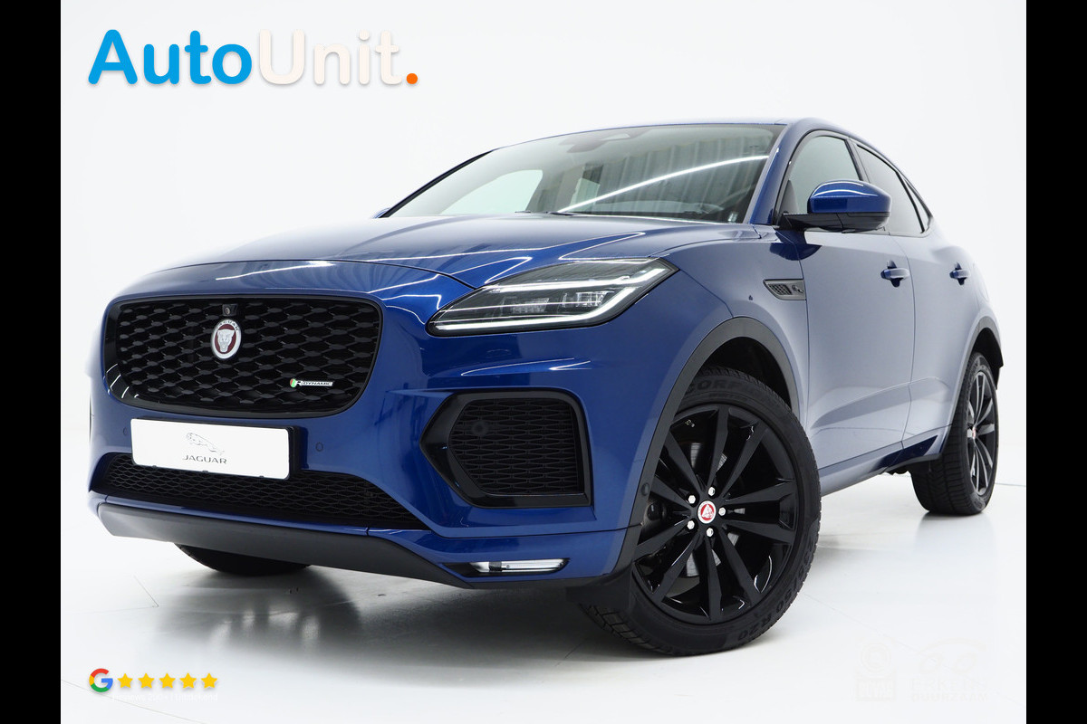 Jaguar E-Pace 1.5 P300e AWD R-Dynamic | Meridian | Adaptive Cruise | 360 | Memory | Trekhaak Jaguar E-Pace 1.5 P300e AWD R-Dynamic | Meridian | Adaptive Cruise | 360 | Memory | Trekhaak