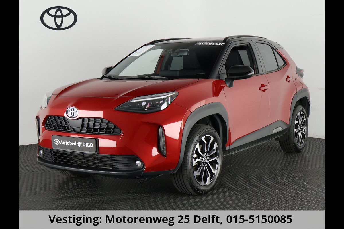 Toyota Yaris Cross 1.5 HYBRID DYNAMIC BI-TONE AUTOMAAT CARPLAY NAVIGATIE. CAMERA .COMPLEET. GARANTIE TOT 5- 2033!