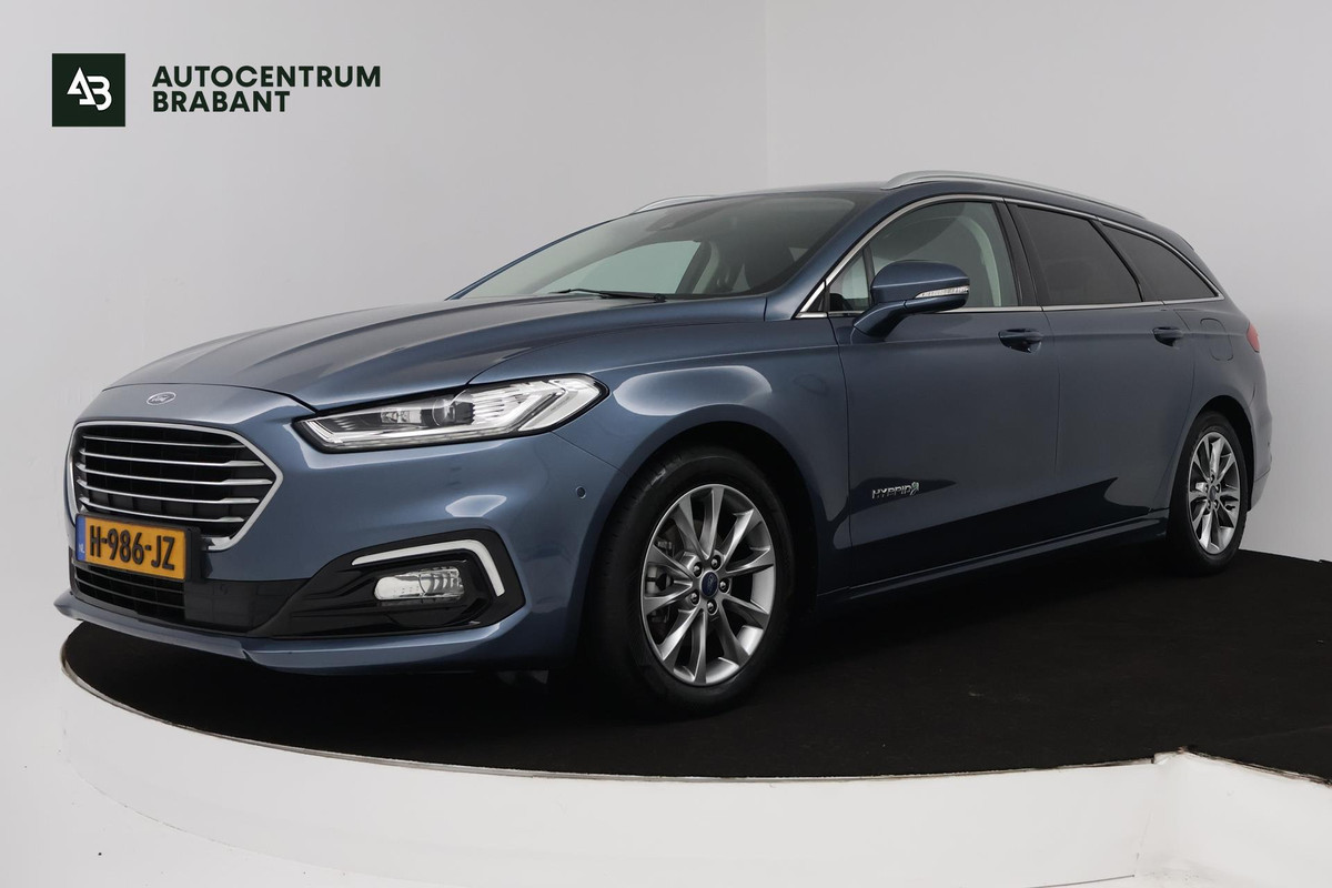 Ford Mondeo Wagon 2.0 IVCT HEV Vignale (CAMERA, STOELVERWARMING, ADAPTIEVE CRUISE, CARPLAY, GOED ONDERHOUDEN)