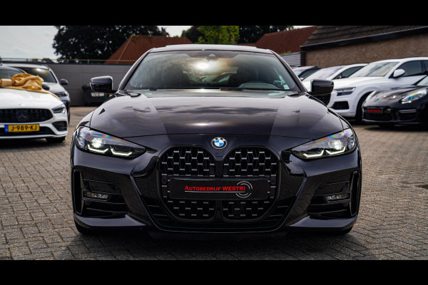 BMW 4 Serie Coupé 430i High Executive | Schuifdak | BMW LED | Camera | Apple Carplay | Black Edition | Shadowline | Alcantara |