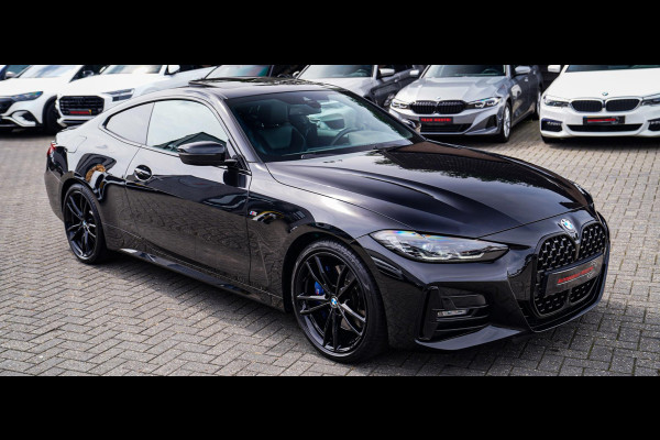 BMW 4 Serie Coupé 430i High Executive | Schuifdak | BMW LED | Camera | Apple Carplay | Black Edition | Shadowline | Alcantara |