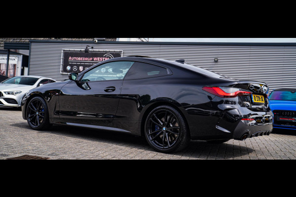 BMW 4 Serie Coupé 430i High Executive | Schuifdak | BMW LED | Camera | Apple Carplay | Black Edition | Shadowline | Alcantara |