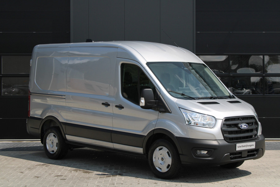 Ford Transit 350 2.0 TDCI L2H2 Trend 130pk - Facelift - 2x Schuifdeur - Adaptive Cruise - Navigatie - Blind Spot - 360 Camera - Stoel - Stuur