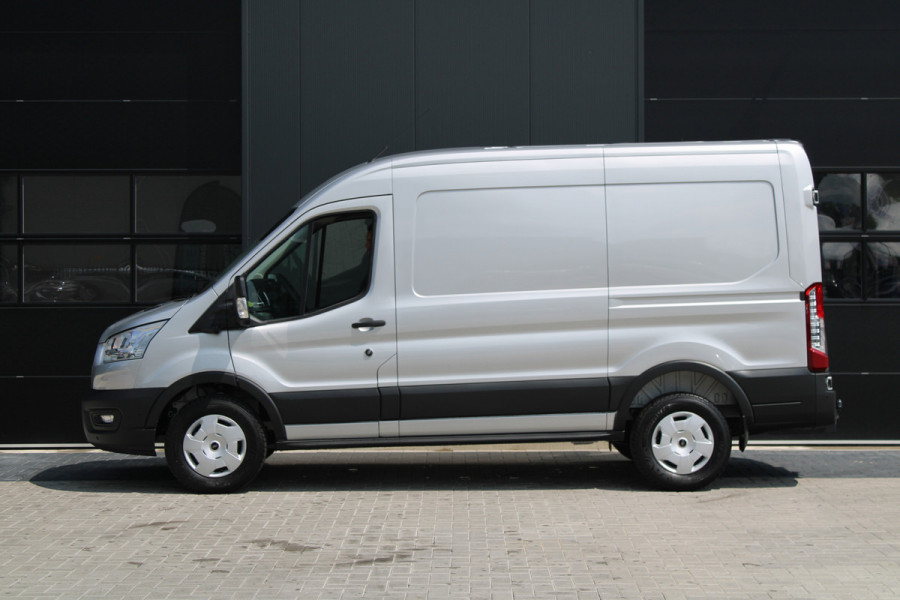 Ford Transit 350 2.0 TDCI L2H2 Trend 130pk - Facelift - 2x Schuifdeur - Adaptive Cruise - Navigatie - Blind Spot - 360 Camera - Stoel - Stuur