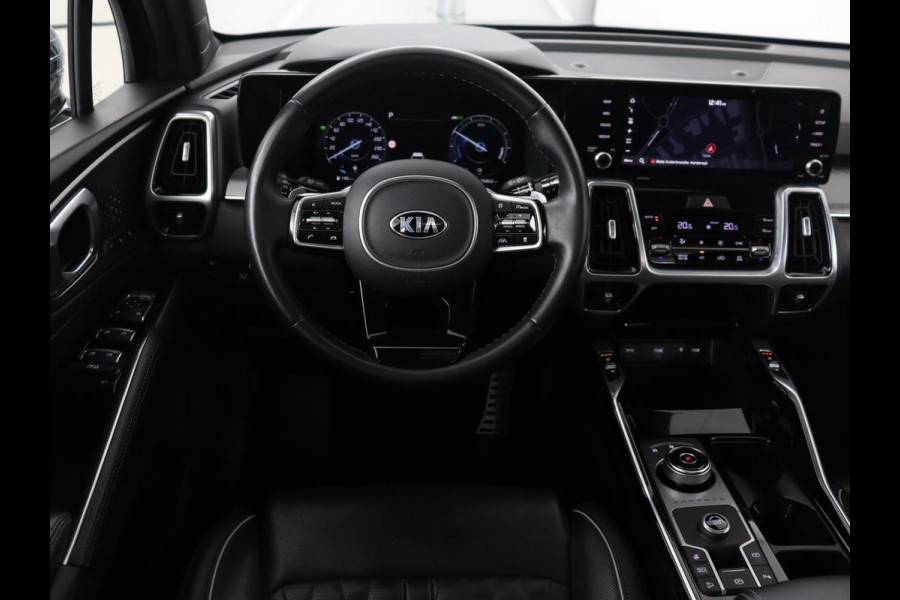 Kia Sorento 1.6 T-GDI Hybrid 2WD ExecutiveLine 7-persoons | Panoramadak | Stoelventilatie | Trekhaak | Head-Up | Leder | 360 Camera | Achterbankverwarming | Carplay | Keyless | Sfeerverlichting